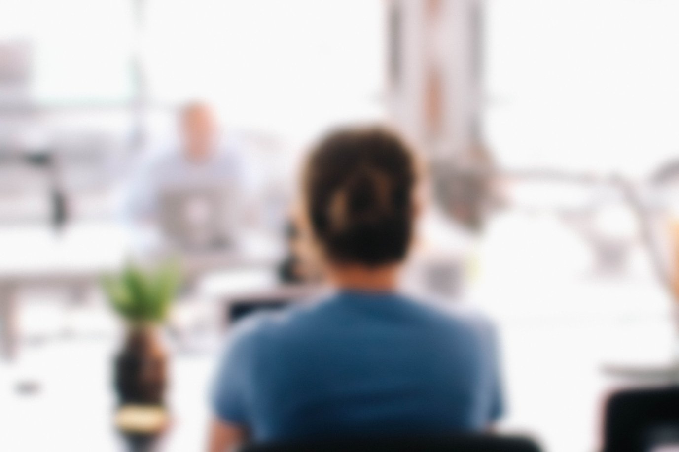 A photo of people not in focus A photo of people not in focus